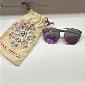 Free People Purple Sunglasses